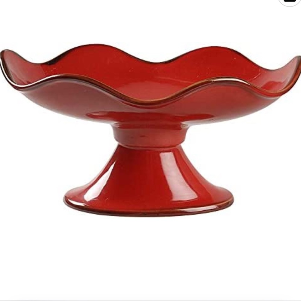 Southern Living at home Cinnabar Oval footed server